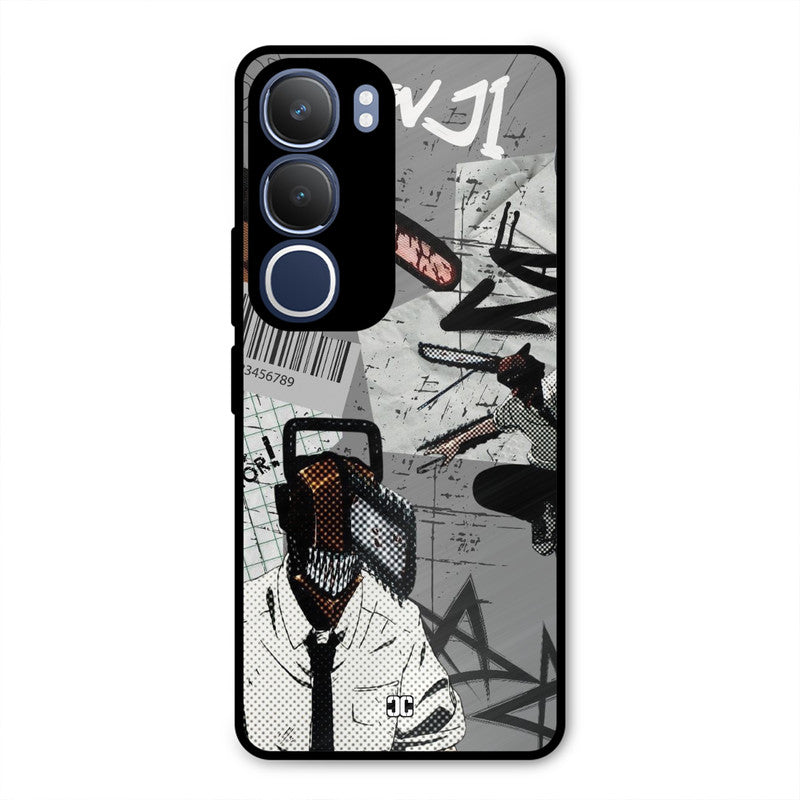 Denji Rage Vivo Y29 Mobile Back Cover - Anime PrintShield Case
