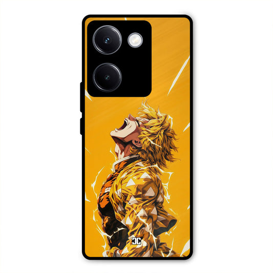Shouting Zenitsu Vivo Y300 Plus Mobile Back Cover - Anime PrintShield Case