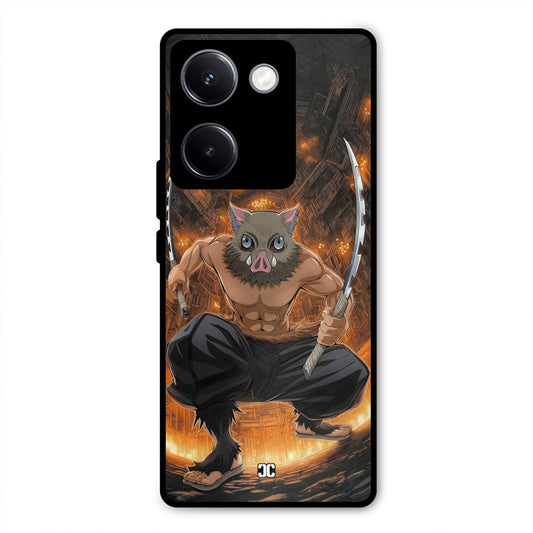 Inosuke Rage Vivo Y300 Plus Mobile Back Cover - Anime PrintShield Case