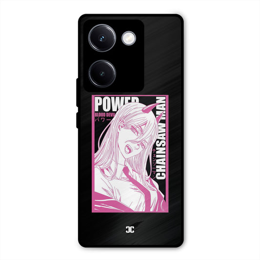 Blood Devil Power Vivo Y300 Plus Mobile Back Cover - Anime PrintShield Case