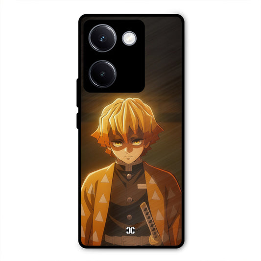 Thunderboy Zenitsu Vivo Y300 Plus Mobile Back Cover - Anime PrintShield Case