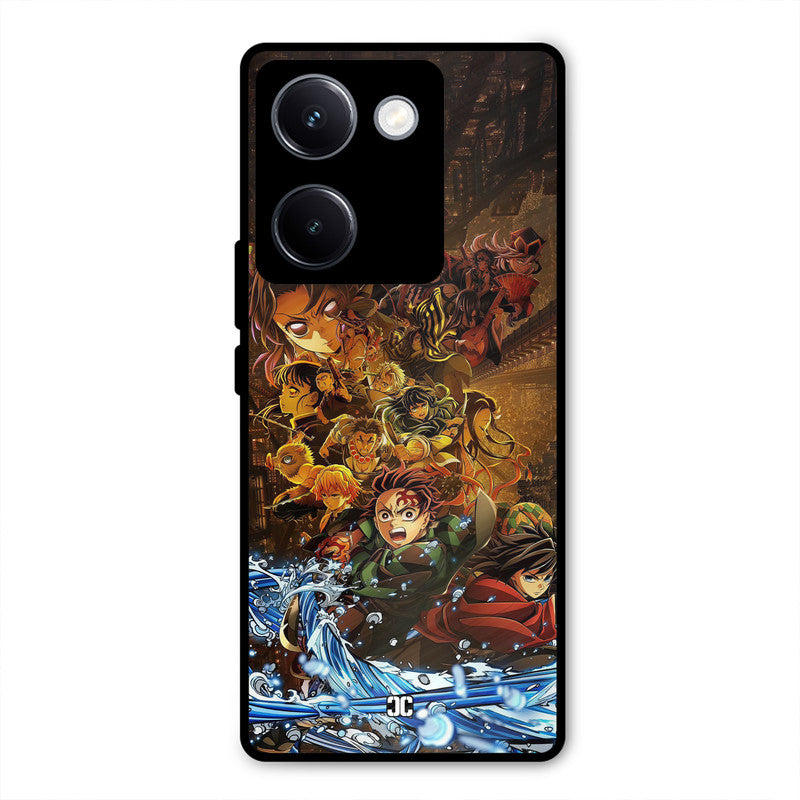 Demon Slayers Vivo Y300 Plus Mobile Back Cover - Anime PrintShield Case
