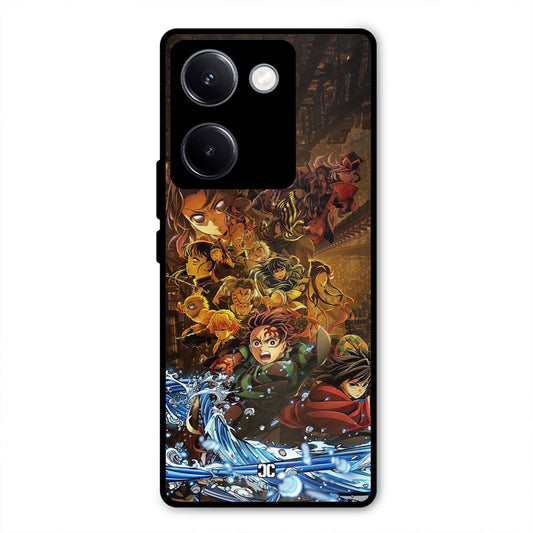 Demon Slayers Vivo Y300 Plus Mobile Back Cover - Anime PrintShield Case