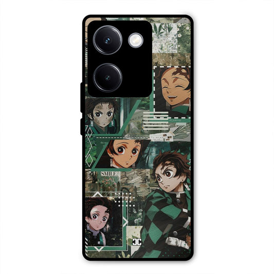 Tanjiro Thoughts Vivo Y300 Plus Mobile Back Cover - Anime PrintShield Case