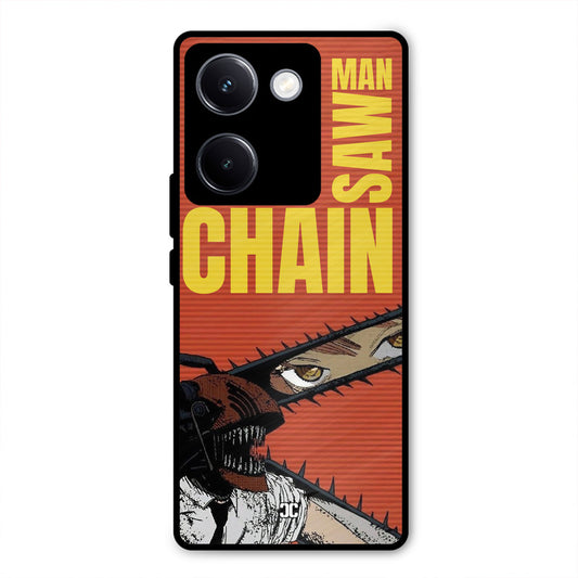 Raging Chainsaw Vivo Y300 Plus Mobile Back Cover - Anime PrintShield Case