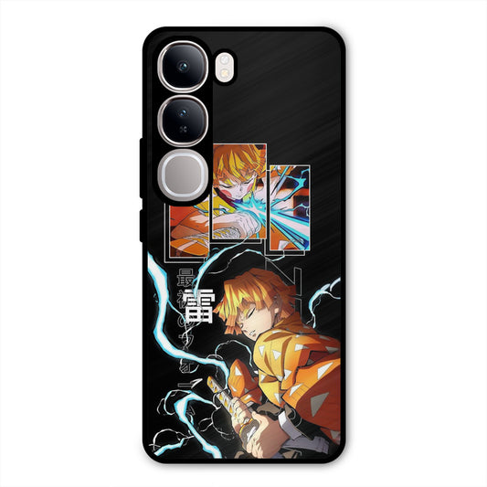 Aggressive Zenitsu Vivo Y300 Mobile Back Cover - Anime PrintShield Case