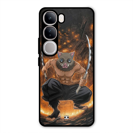 Inosuke Rage Vivo Y300 Mobile Back Cover - Anime PrintShield Case