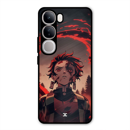 Raging Tanjiro Vivo Y300 Mobile Back Cover - Anime PrintShield Case