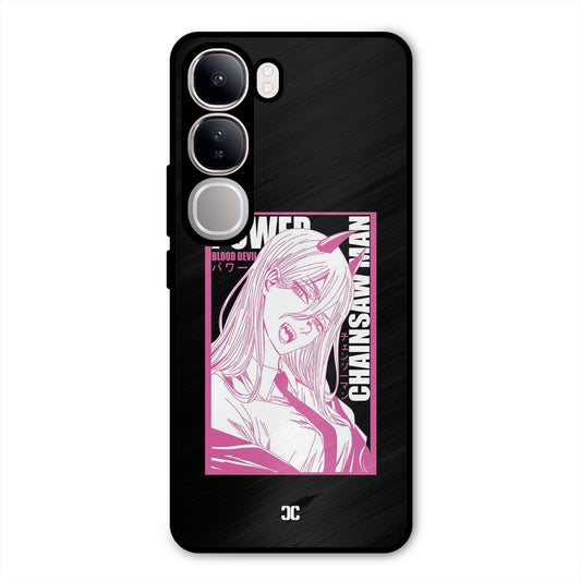 Blood Devil Power Vivo Y300 Mobile Back Cover - Anime PrintShield Case