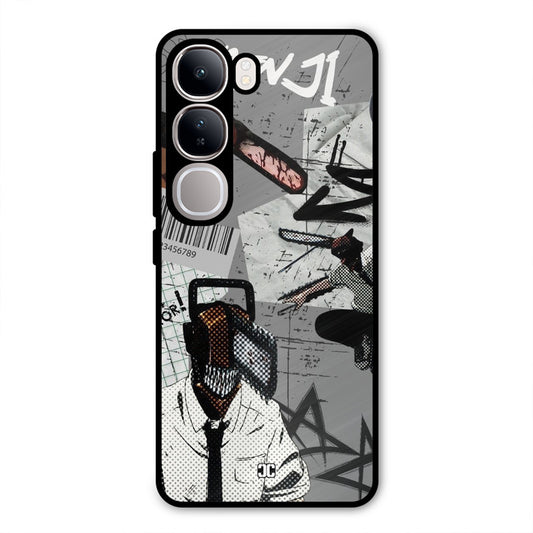 Denji Rage Vivo Y300 Mobile Back Cover - Anime PrintShield Case