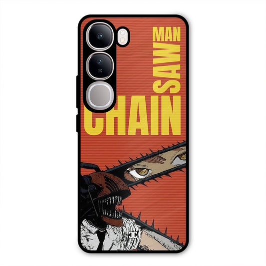 Raging Chainsaw Vivo Y300 Mobile Back Cover - Anime PrintShield Case