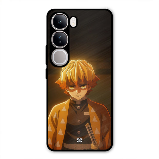 Thunderboy Zenitsu Vivo Y300 Mobile Back Cover - Anime PrintShield Case