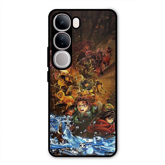 Demon Slayers Vivo Y300 Mobile Back Cover - Anime PrintShield Case