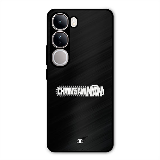 Chainsaw Logo Vivo Y300 Mobile Back Cover - Anime PrintShield Case