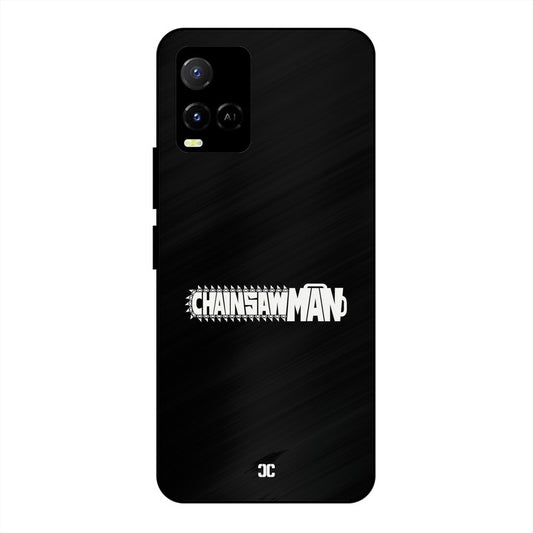 Chainsaw Logo Vivo Y33s Mobile Back Cover - Anime PrintShield Case