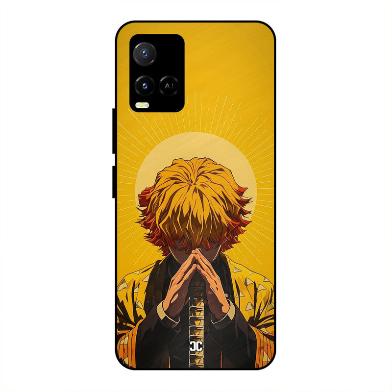Calm Zenitsu Vivo Y33s Mobile Back Cover - Anime PrintShield Case