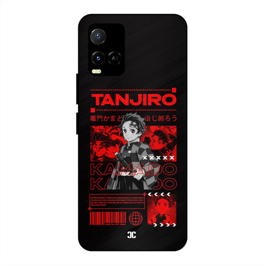 Tanjiro Kamado Vivo Y33s Mobile Back Cover - Anime PrintShield Case