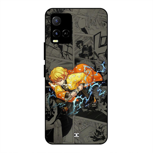 Zenitsu Manga Vivo Y33s Mobile Back Cover - Anime PrintShield Case