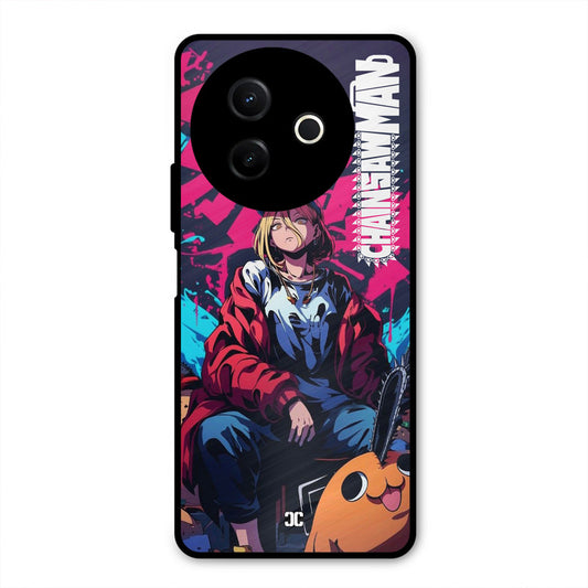 Puchita with Power Vivo Y39 Mobile Back Cover - Anime PrintShield Case