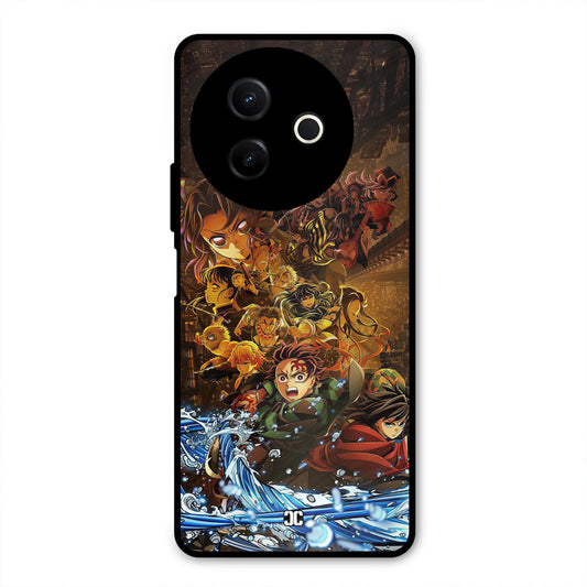 Demon Slayers Vivo Y39 Mobile Back Cover - Anime PrintShield Case
