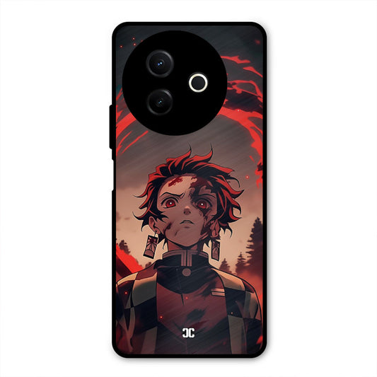 Raging Tanjiro Vivo Y39 Mobile Back Cover - Anime PrintShield Case