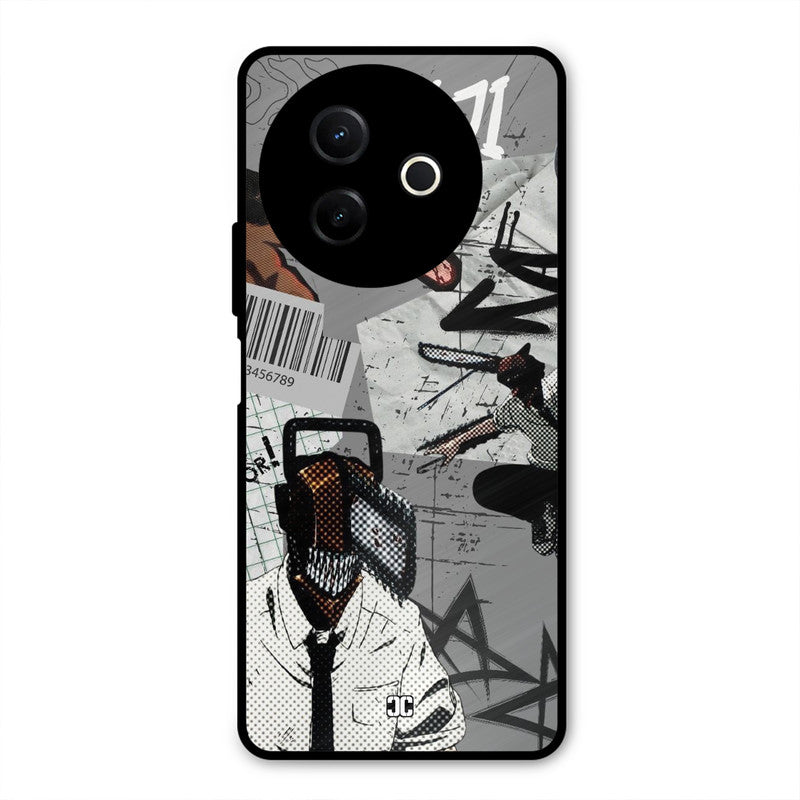 Denji Rage Vivo Y39 Mobile Back Cover - Anime PrintShield Case