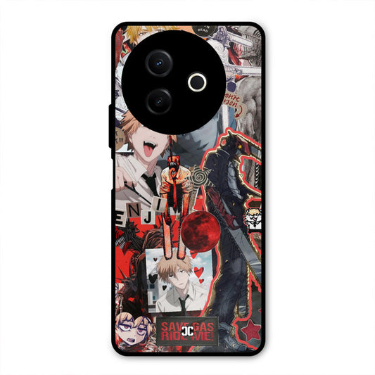 Denji Thoughts Vivo Y39 Mobile Back Cover - Anime PrintShield Case