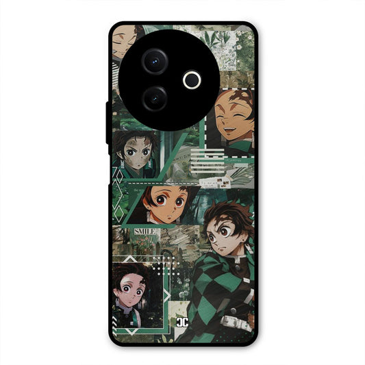 Tanjiro Thoughts Vivo Y39 Mobile Back Cover - Anime PrintShield Case
