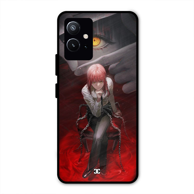 Makima Chains Vivo Y75 5G Mobile Back Cover - Anime PrintShield Case