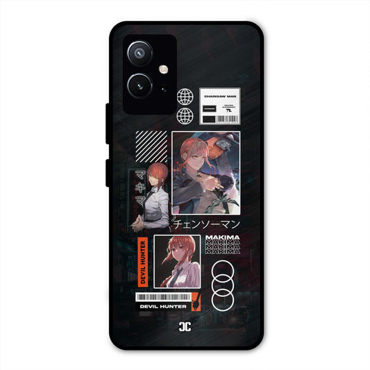 Devil Hunter Makima Vivo Y75 5G Mobile Back Cover - Anime PrintShield Case