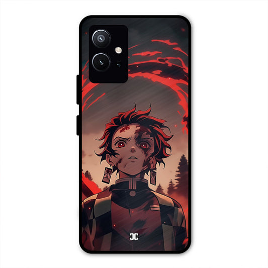 Raging Tanjiro Vivo Y75 5G Mobile Back Cover - Anime PrintShield Case