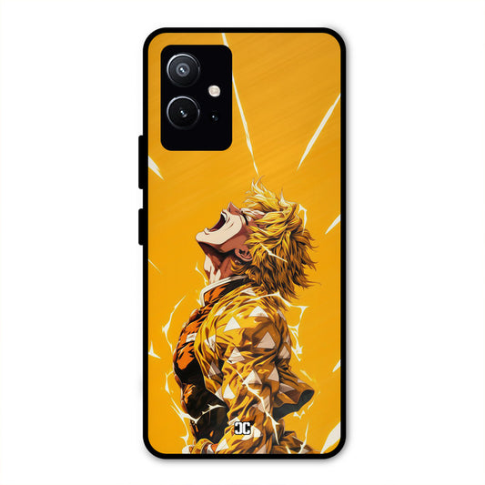 Shouting Zenitsu Vivo Y75 5G Mobile Back Cover - Anime PrintShield Case
