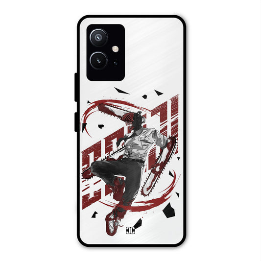 Chainsawman Typo Vivo Y75 5G Mobile Back Cover - Anime PrintShield Case