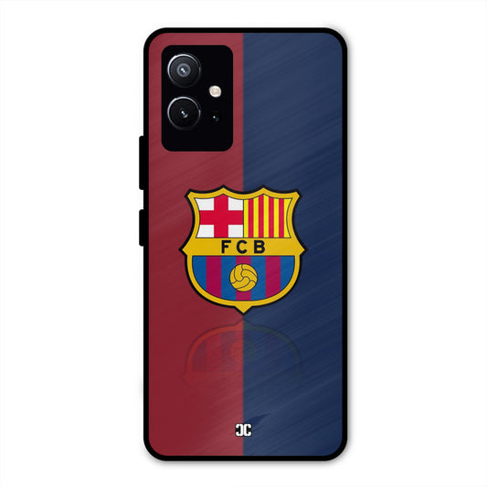 Barcelona Logo Vivo Y75 5G Mobile Back Cover - Sports PrintShield Case