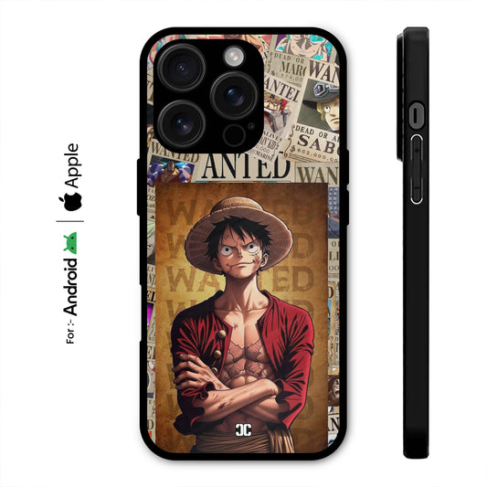 Wanted Captian Luffy Case – Premium PrintShield Mobile Cover