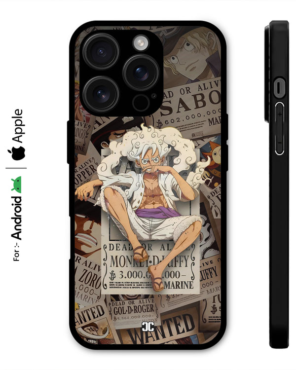 Wanted Luffy Case – Premium PrintShield Mobile Cover