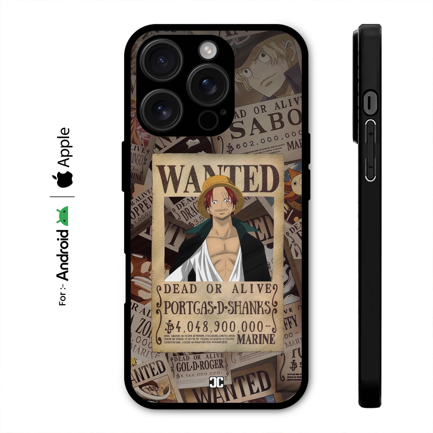 Wanted Shanks Case – Premium PrintShield Mobile Cover