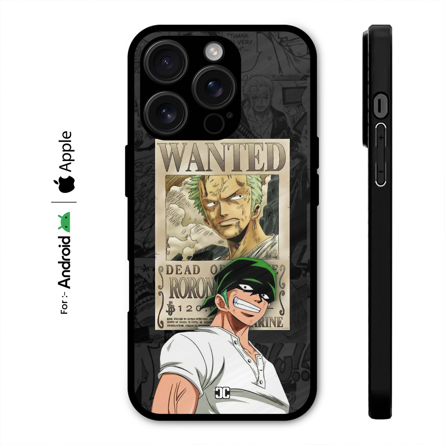Wanted Zoro Case – Premium PrintShield Mobile Cover