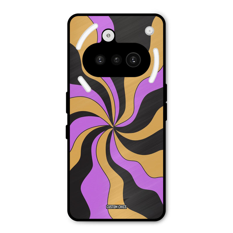 Wavy Stripes Nothing Phone 3A Mobile Back Cover - Aesthetic PrintShield Case