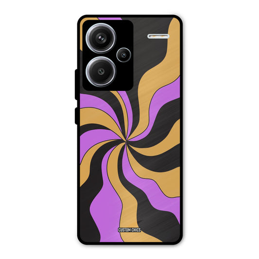 Wavy Stripes Redmi Note 13 Pro Plus Mobile Back Cover - Aesthetic PrintShield Case