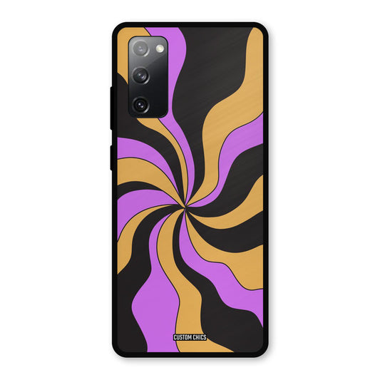 Wavy Stripes Samsung Galaxy S20 FE 5G Mobile Back Cover - Aesthetic PrintShield Case