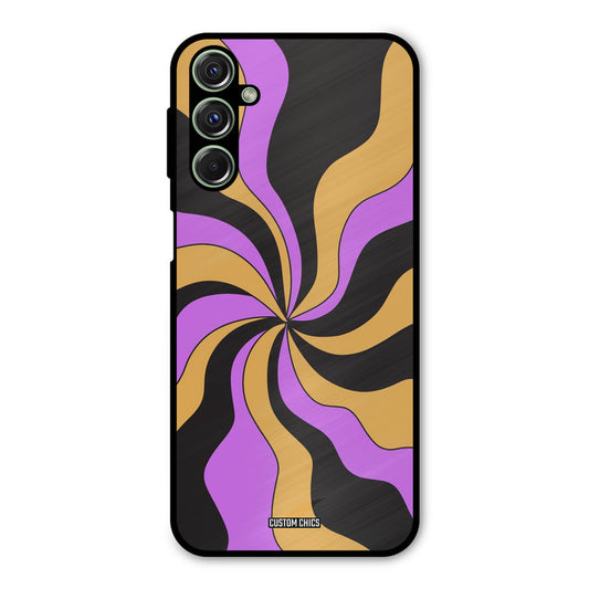Wavy Stripes Samsung Galaxy M34 Mobile Back Cover - Aesthetic PrintShield Case
