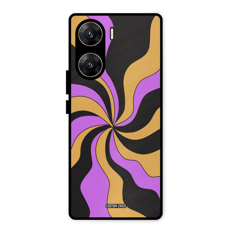 Wavy Stripes Vivo V29e Mobile Back Cover - Aesthetic PrintShield Case