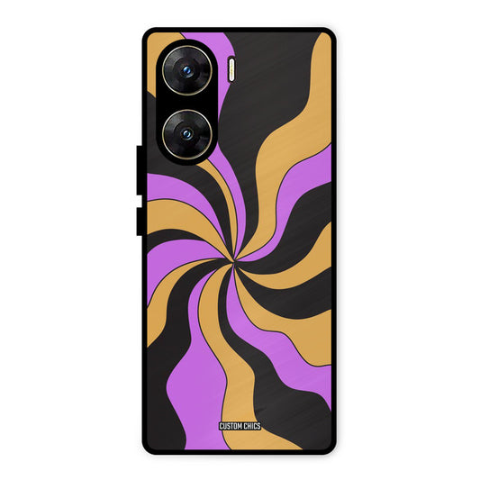 Wavy Stripes Vivo V29e Mobile Back Cover - Aesthetic PrintShield Case