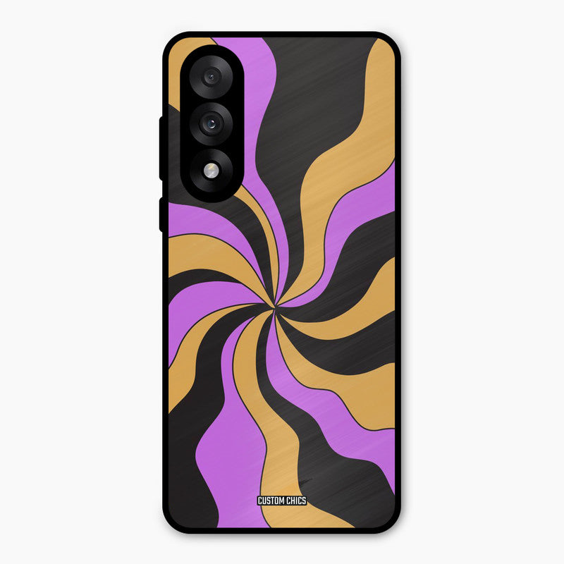Wavy Stripes Oneplus Nord 5 Mobile Back Cover - Aesthetic PrintShield Case