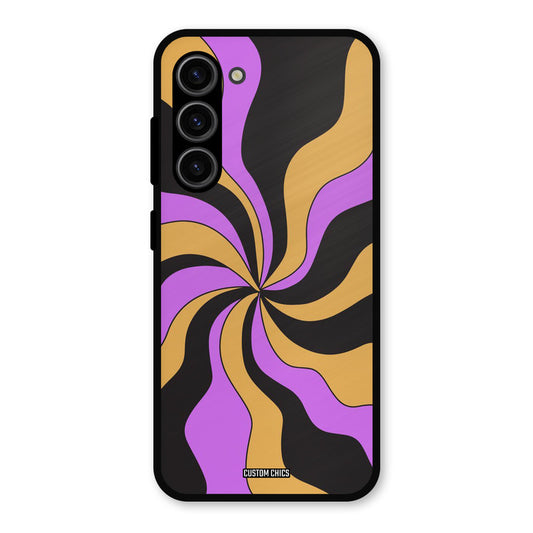 Wavy Stripes Samsung Galaxy S23 Mobile Back Cover - Aesthetic PrintShield Case