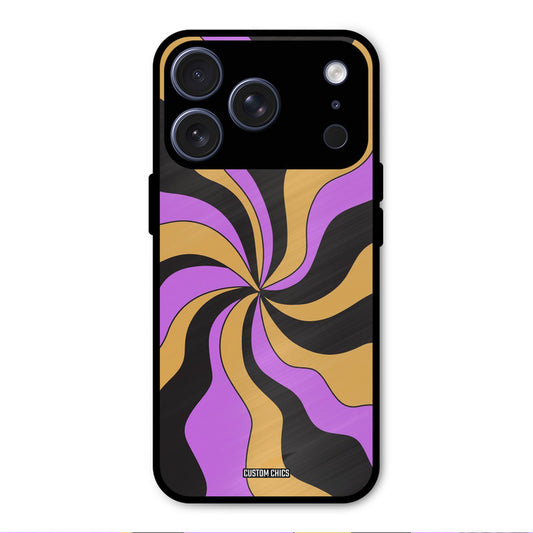 Wavy Stripes iPhone 17 Pro Max Mobile Back Cover - Aesthetic PrintShield Case