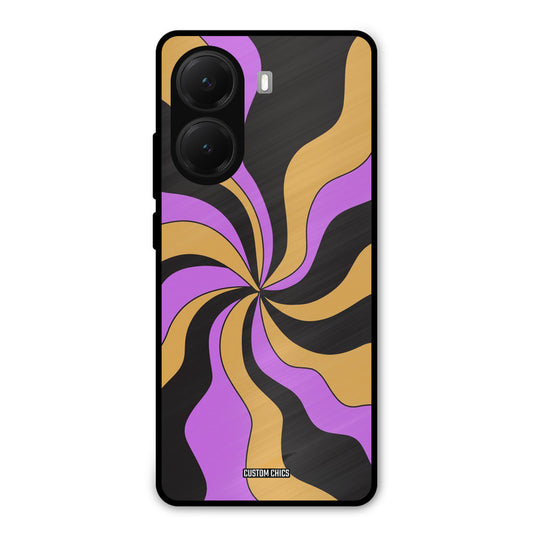 Wavy Stripes Poco X7 Pro Mobile Back Cover - Aesthetic PrintShield Case