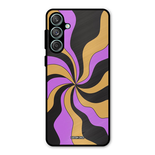 Wavy Stripes Samsung Galaxy M55 5G Mobile Back Cover - Aesthetic PrintShield Case