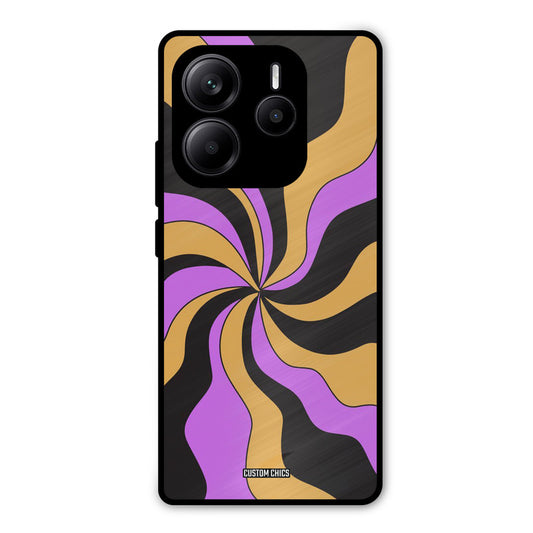 Wavy Stripes Redmi Note 14 Mobile Back Cover - Aesthetic PrintShield Case
